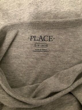Place Men's Light Gray Crewneck Sweater